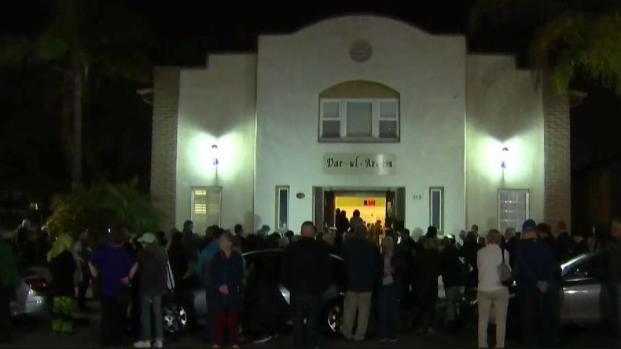 [DGO] Vigil Held After Suspected Arson at Escondido Mosque