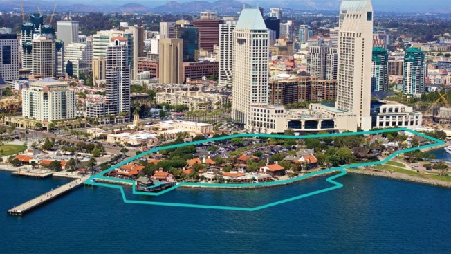 Seaport Village in San Diego - Waterfront Complex with Great