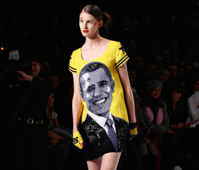 Barack Obama Debuts on the Paris Runway