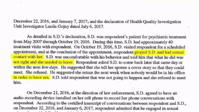 Sexual misconduct in the practice of medicine Sexual misconduct in the practice of medicine